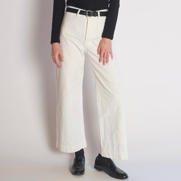 JESSE KAMM | Sailor Pant | Salt White | 4 - Picture 4 of 8